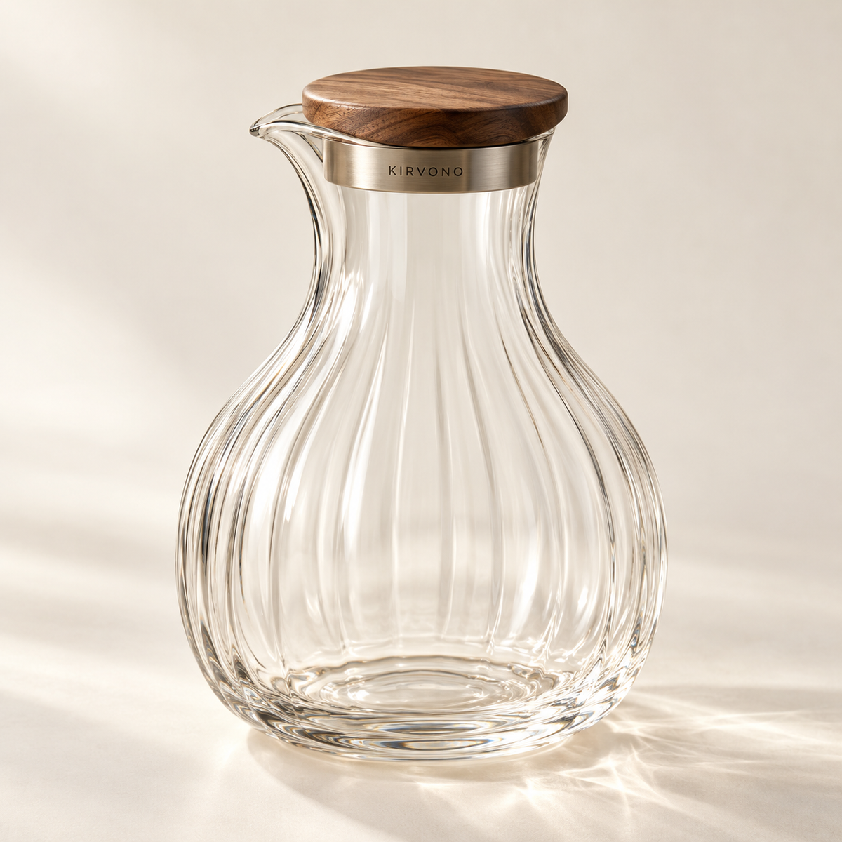 KIRVONO Aster Glass Water Carafe