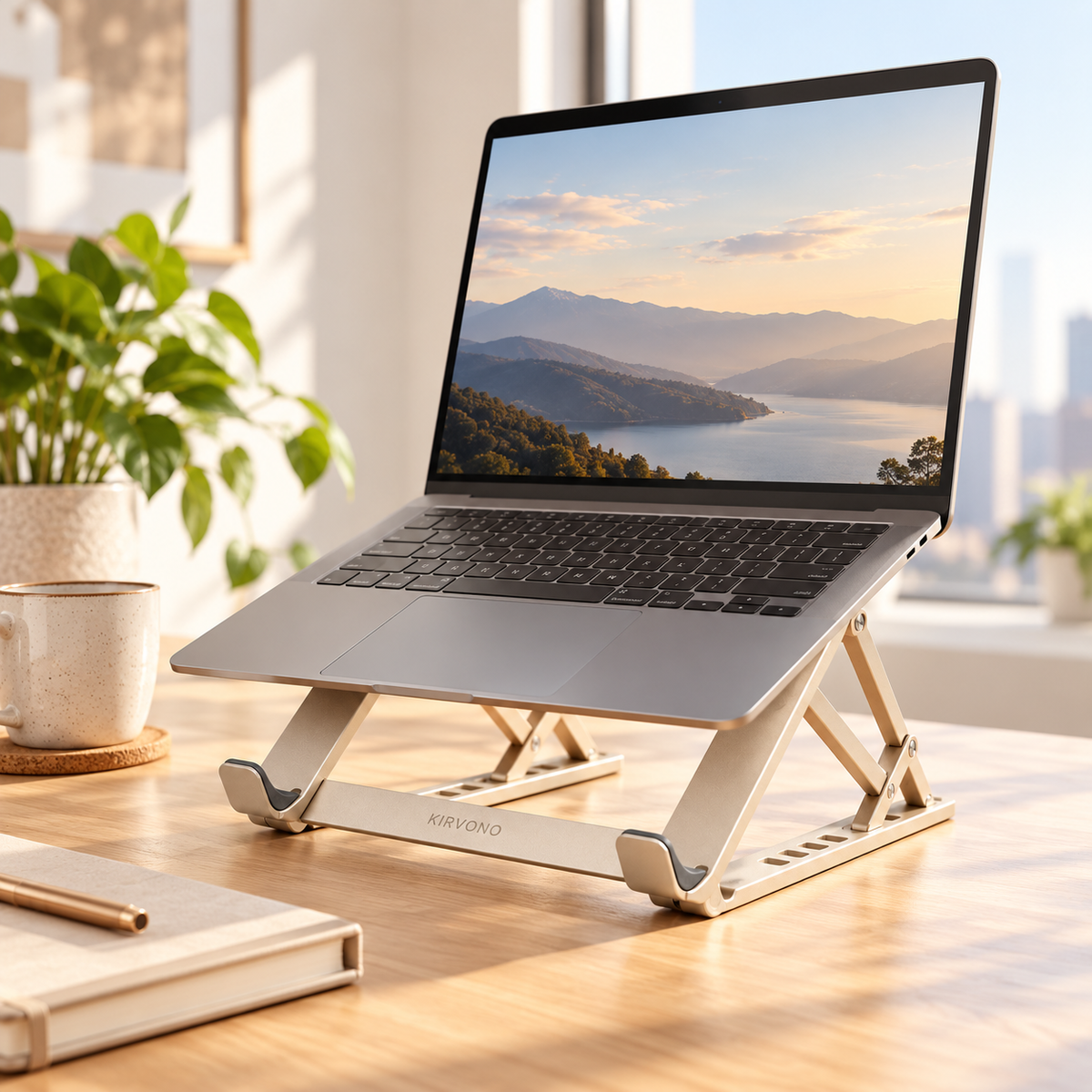 KIRVONO Aven Foldable Laptop Riser