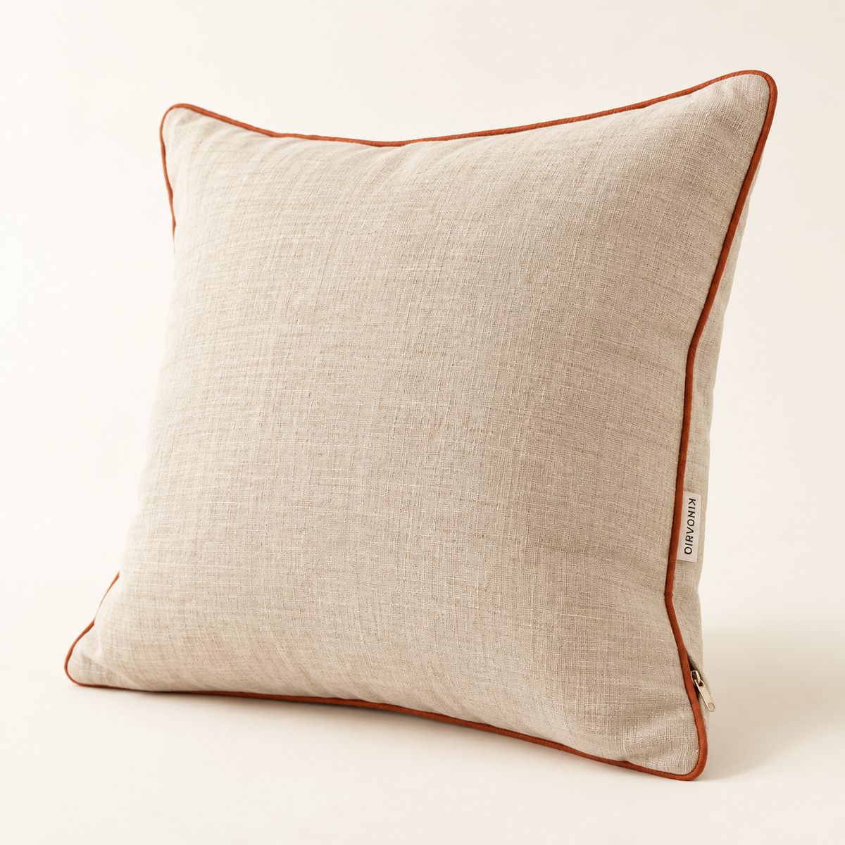 KIRVONO Ivo Linen Cushion Cover